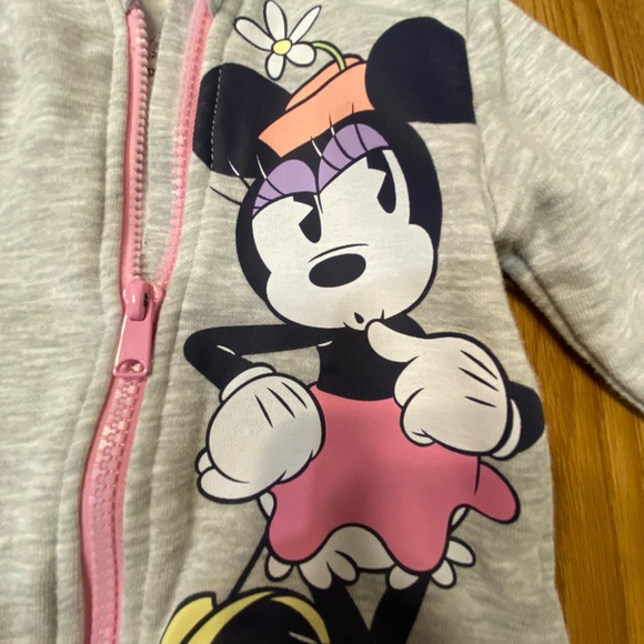 Disney Minnie Hoodie. Size 9-12 MTHS. - Picture 2 of 6
